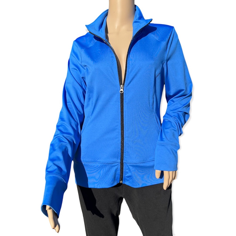 - Champion M Blue Athletic Full Zip Jacket! EUC!